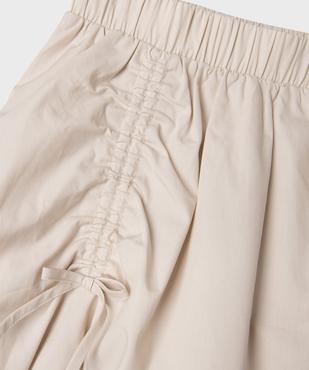 Jupe courte bouffante à taille élastiquée fille vue2 - GEMO (JUNIOR) - GEMO