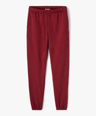Pantalon de jogging molletonné fille vue2 - PREMIER PRIX BY GEMO - GEMO