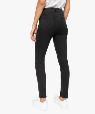 Jean femme coupe slim taille haute vue3 - GEMO(FEMME PAP) - GEMO