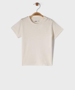 Ensemble 2 pièces chemise et tee-shirt bébé garçon vue3 - GEMO(BEBE DEBT) - GEMO
