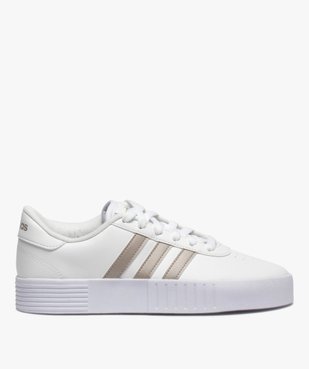Tennis femme bicolores à semelle plateforme - Adidas vue1 - ADIDAS - GEMO