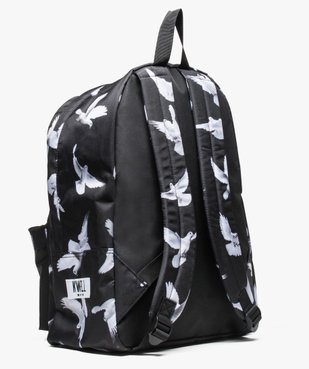 Sac à dos à imprimé oiseaux - Kwell by Soprano vue2 - KWELL - GEMO