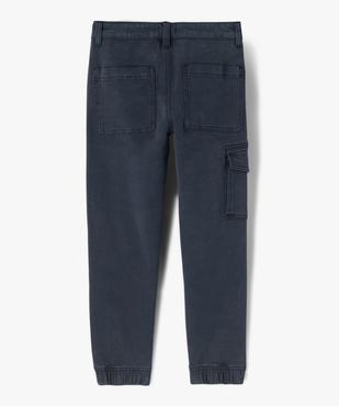Pantalon cargo bas resserré garçon vue10 - GEMO (ENFANT) - GEMO