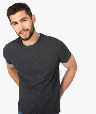 Tee-shirt homme à manches courtes uni vue2 - GEMO C4G HOMME - GEMO