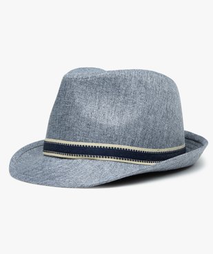 Chapeau garçon trilby chiné vue1 - GEMO (ENFANT) - GEMO