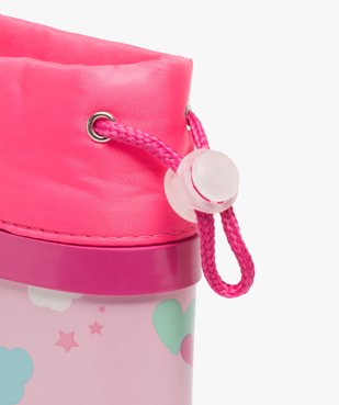 Bottes de pluie bébé fille imprimées à col étanche vue6 - GEMO(BEBE DEBT) - GEMO