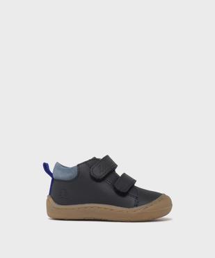 Chaussures premiers pas en cuir bébé garçon - LuluCastagnette vue1 - LULUCASTAGNETTE - GEMO