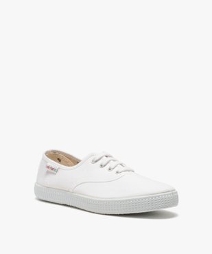 Tennis femme en toile unie classique – Victoria vue2 - VICTORIA - GEMO