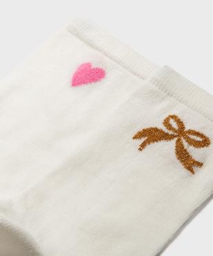 Chaussettes avec motifs sur la tige femme (lot de 2) - Gémo x Lulu la Nantaise vue2 - GEMO(HOMWR FEM) - GEMO