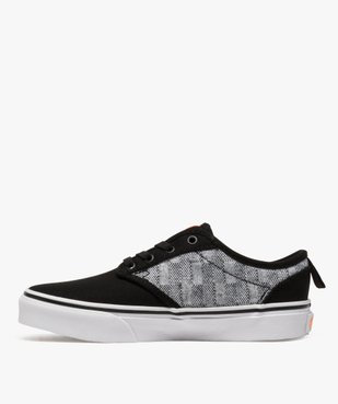 Baskets basses garçon en toile bicolore – Vans Atwood Slip On vue3 - VANS - GEMO