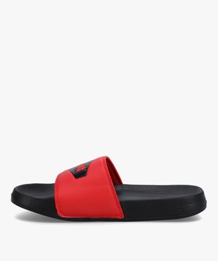 Mules de piscine homme bicolores – Schott N.Y.C. vue3 - SCHOTT - GEMO