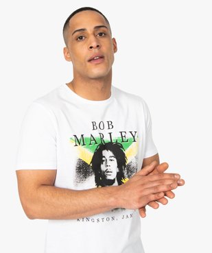 Tee-shirt homme avec motif Bob Marley - Zion vue2 - BOB MARLEY - GEMO