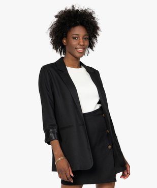 Veste femme coupe blazer vue1 - GEMO(FEMME PAP) - GEMO