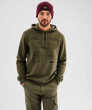 Sweat à capuche molletonné homme - Ford vue1 - FORD - GEMO