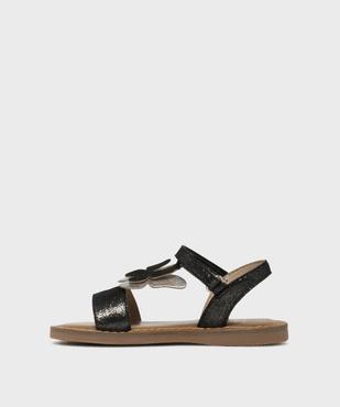 Sandales en cuir irisé avec motif papillon fille - Lovely Wings vue3 - LOVELY WINGS GEMO FOR GOOD - GEMO