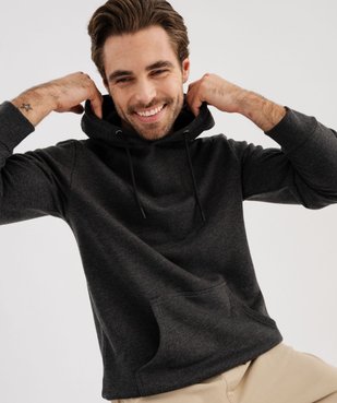 Sweat à capuche intérieur molletonné homme vue7 - GEMO 4G HOMME - GEMO