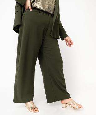 Pantalon large femme grande taille vue3 - GEMO (G TAILLE) - GEMO