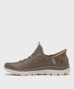 Baskets Hands Free Slip-ins® : BOBS Sport™ B Flex Lucy femme - Skechers vue4 - SKECHERS - GEMO