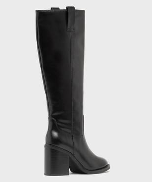 Bottes cavalières à talon haut femme vue4 - FOLLOW ME - GEMO