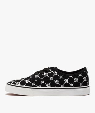 Tennis femme en toile skateshoes imprimées - Harry Potter vue3 - HARRY POTTER - GEMO