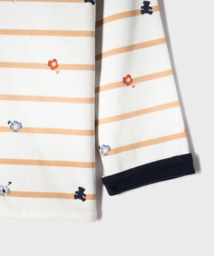 Tee-shirt manches longues réversible bébé fille - LuluCastagnette vue5 - LULU CASTAGNETTE GEMO FOR GOOD - GEMO
