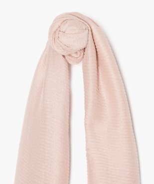 Foulard femme plissé à paillettes vue2 - Nikesneakers (ACCESS) - Nikesneakers