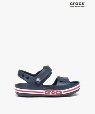 Sandales garçon souples pour la plage avec bande à scratch Bayaband Sandal - Crocs vue1 - CROCS - GEMO