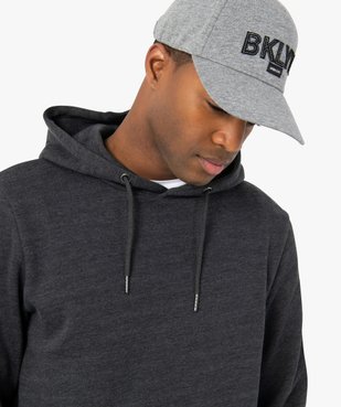 Sweat à capuche intérieur molletonné homme vue5 - GEMO 4G HOMME - GEMO