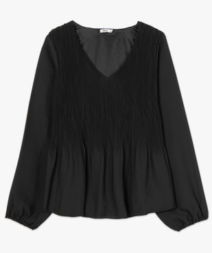Tunique femme en voile plissé vue4 - GEMO(FEMME PAP) - GEMO