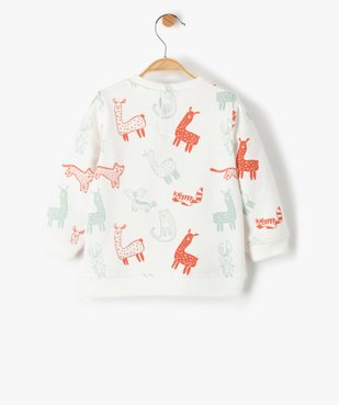 Sweat bébé garçon avec motif vue3 - GEMO(BEBE DEBT) - GEMO