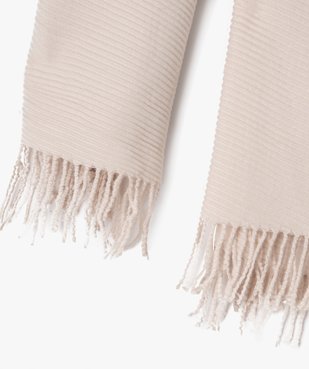 Foulard en maille plissée femme vue2 - GEMO (ACCESS) - GEMO