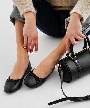 Ballerines plates avec petit noeud femme - Valentina Baldano vue7 - VALENTINA BALDA - GEMO