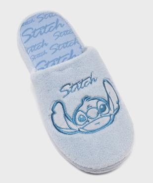 Chaussons mules plates à motif brodé femme - Stitch vue1 - LILO & STITCH - GEMO