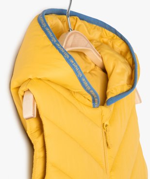 Blouson bébé garçon sans manches avec capuche vue2 - GEMO(BEBE DEBT) - GEMO