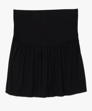 Jupe short de grossesse unie vue4 - GEMO (MATER) - GEMO
