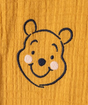 Päntalon bébé en gaze de coton doublé motif Winnie l'Ourson - Disney vue2 - DISNEY DTR - GEMO