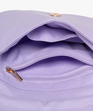 Sac besace compact à matelassage verni femme vue5 - GEMO (ACCESS) - GEMO