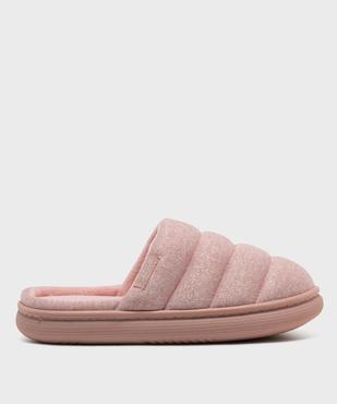 Chaussons mules scintillants sur épaisse semelle femme - Isotoner vue1 - ISOTONER - GEMO