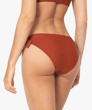 Bas de maillot de bain femme avec noeuds sur les hanches vue2 - Nikesneakers (PLAGE) - Nikesneakers
