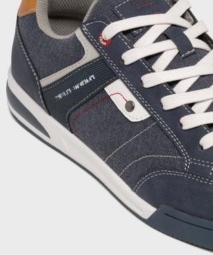 Baskets en toile denim homme - Urban Steps vue7 - URBAN STEPS - GEMO