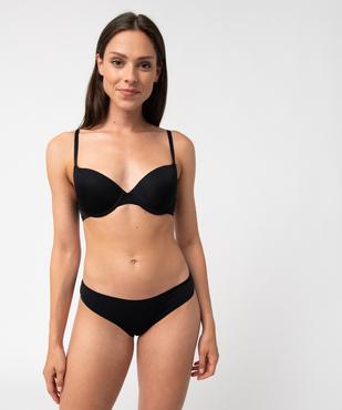 Culotte microfibre sans coutures femme (lot de 2) vue5 - GEMO 4G FEMME - GEMO