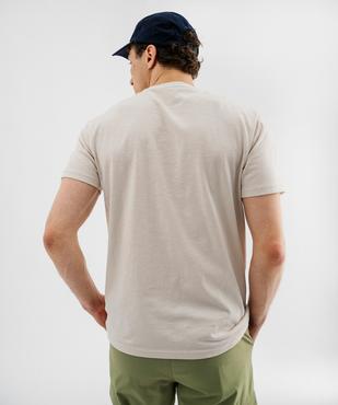 Tee-shirt manches courtes avec motif grands espaces homme - Roadsign vue3 - ROADSIGN GEMO FOR GOOD D - GEMO