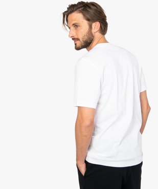 Tee-shirt homme avec inscription contrastante – Adidas vue3 - ADIDAS - GEMO
