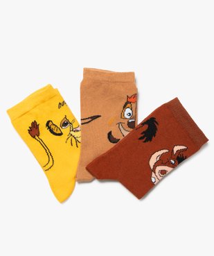 Chaussettes garçon avec motifs (lot de 3) - Disney vue2 - DISNEY DTR - GEMO