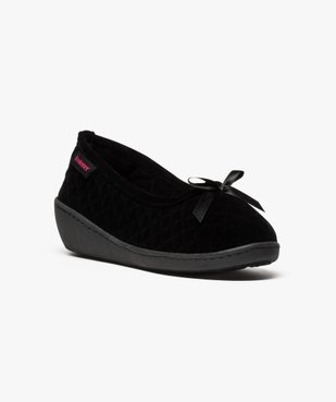 Ballerines à talon compensé Isotoner vue2 - ISOTONER - GEMO