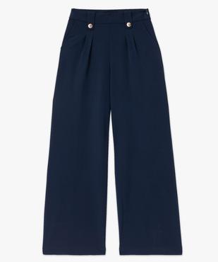 Pantalon en toile coupe large femme - LuluCastagnette vue4 - LULU CASTAGNETT - GEMO