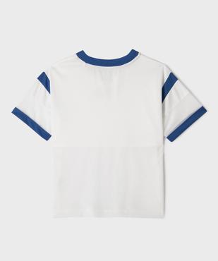 Tee-shirt de sport à empiècement filet fille - Camps United vue4 - CAMPS - GEMO