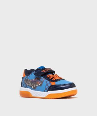 Baskets à scratch à tige basse imprimée garçon - Hotwheels vue2 - HOT WHEELS - GEMO