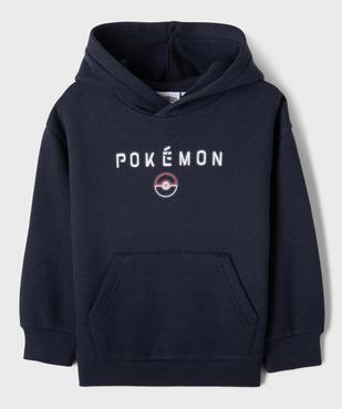Sweat à capuche imprimé devant et dos garçon - Pokémon vue1 - POKEMON - GEMO