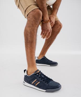 Tennis en toile look urbain homme - Urban Steps vue1 - URBAN STEPS GEMO FOR GOOD - GEMO